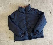 Reversible Black Puffer Jacket // NWT  