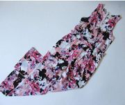 Yumi Kim NWT  Endless Love Daffney Floral Print Surplice Silk Jumpsuit M x 31