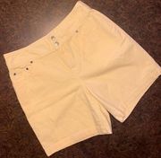 Chico’s shorts in yellow - size 12 (Chico's 2)