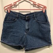 Vintage Riders Denim High Rise Mom Jean Shorts