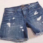 Cult of Individuality Distressed Dahlia Short