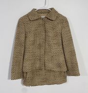 Ann Taylor Tweed Skirt/Blazer Set