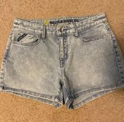 Jean Striped Shorts