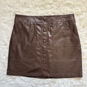 1960 Skirt Faux Leather 