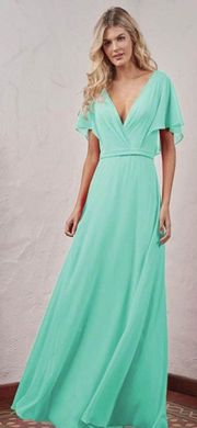 Bridesmaid Dress in Sea Shore