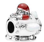 Retired Authentic Pandora Santa in Space Charm Christmas