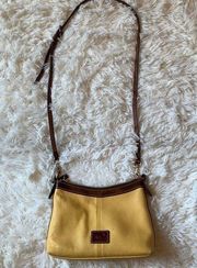 Dooney & Bourke Vintage Yellow Crossbody Bag