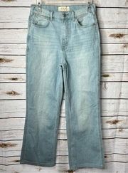 🌱Free People We the Free light wash bell bottoms Size 28