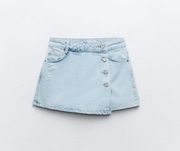 Mini Jean Skort