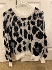 Mudpie cheetah sweater