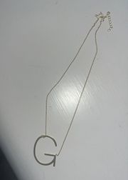 G necklace