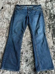 Women’s Silver Elyse Slim Bootcut size 30