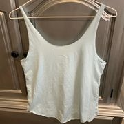 Fabletics cut off tank‎ blue small