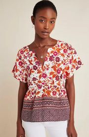 Floral Peplum Top