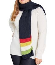 ModCloth Cozy Days Striped Scarf, New with Tags