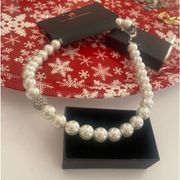 NWT New York & Co Pearl Necklace.