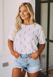 These Three Boutique Lightning Bolt Shirt