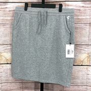 NWT Zyia Grey Take Me Everywhere Skirt Size XXL