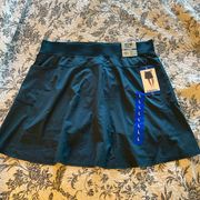 NWT 32 Degrees Cool Blue Athletic Skort/Skirt with Hip Pocket Size Large