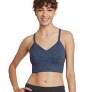 JoyLab sports bra heather blue size s