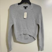 Women’s Gray Knit Long Sleeve Sweater Size S (Brand New)