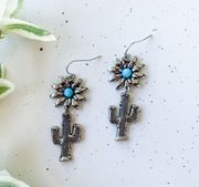 Cactus Flower Earrings 