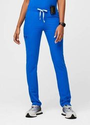 FIGS Technical Collection Yola Skinny Scrub Blue Pants Size XS #TW2000T