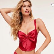 Red Corset Top