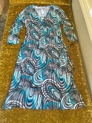 LIZ LANGE Maternity Dress By Target Size S 3/4 Sleeve