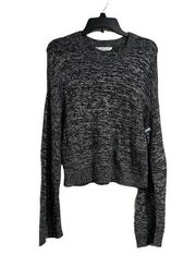 BCBGgeneration‎ sweater marled black gray medium NEW