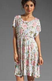 Wildfox Valley of the Dolls Grunge Floral Rose Dress Cream Pearl Jam Large