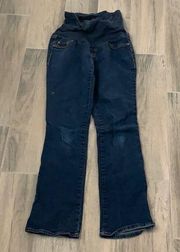 🎉HP🎉 Indigo blue maternity jeans