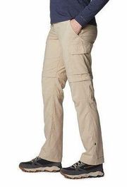 Columbia Women Beige Silver Ridge Utility Convertible Pant Size XS