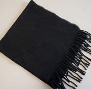 Geoffrey Beene  charcoal scarf 12x54