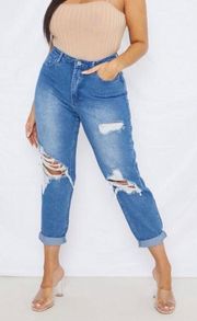 High Rise Mom Jeans