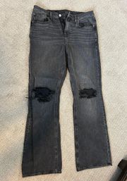 Black Distressed Jeans