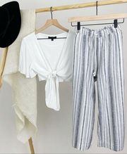 ‼️SALE‼️ 🆕 beachlunchlounge Striped Linen Beach Pants