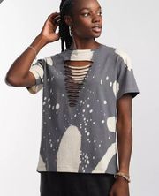 Gilded Intent Kaia distresses wash cut tee