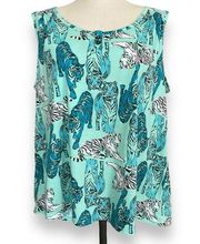 Last Chance! White Stag Tank Sleepwear Tiger Print‎ XL 16-18 Women Pajama Top