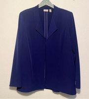 LOGO Lori Goldstein | royal blue blazer