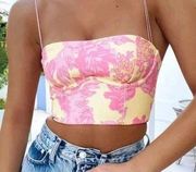 Pink And Yellow Top