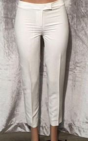 Anne Klein slim ankle ivory pants. New