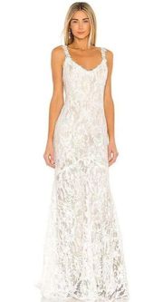 Heartloom Della Gown Ivory Womens Size Small