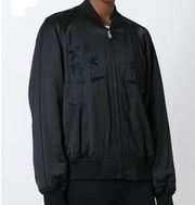 Ladies Alexander Wang Embroidered Bomber Jacket XS