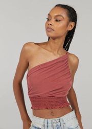 Urban Outfitters One Shoulder Crop Top