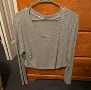 Garage Cropped Long Sleeve Top