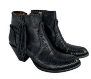 Old Gringo The Adela Exotic Leather Tassel Ankle Boots