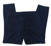 ROZ & ALI dark blue skinny jeans 10 short