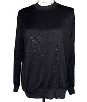 Michael Stars black silver sweatshirt XS