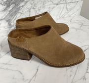 Slip On Heeled Suede